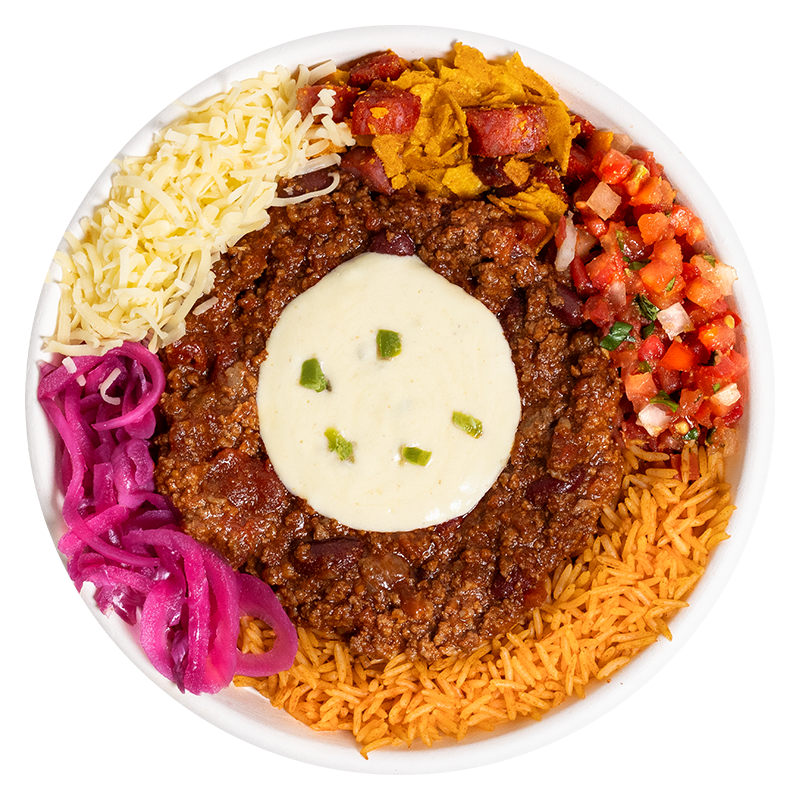 NEW: FULLY LOADED CHILLI BOWL
